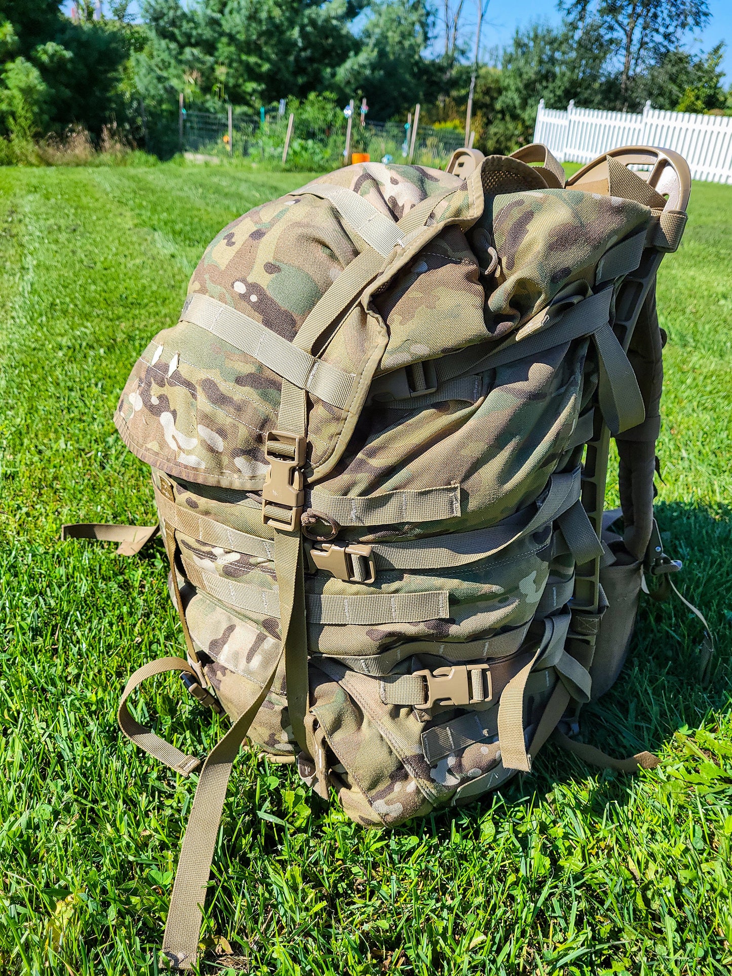 MARS (MOLLE II OCP Rucksack and frame with FILBE harness)