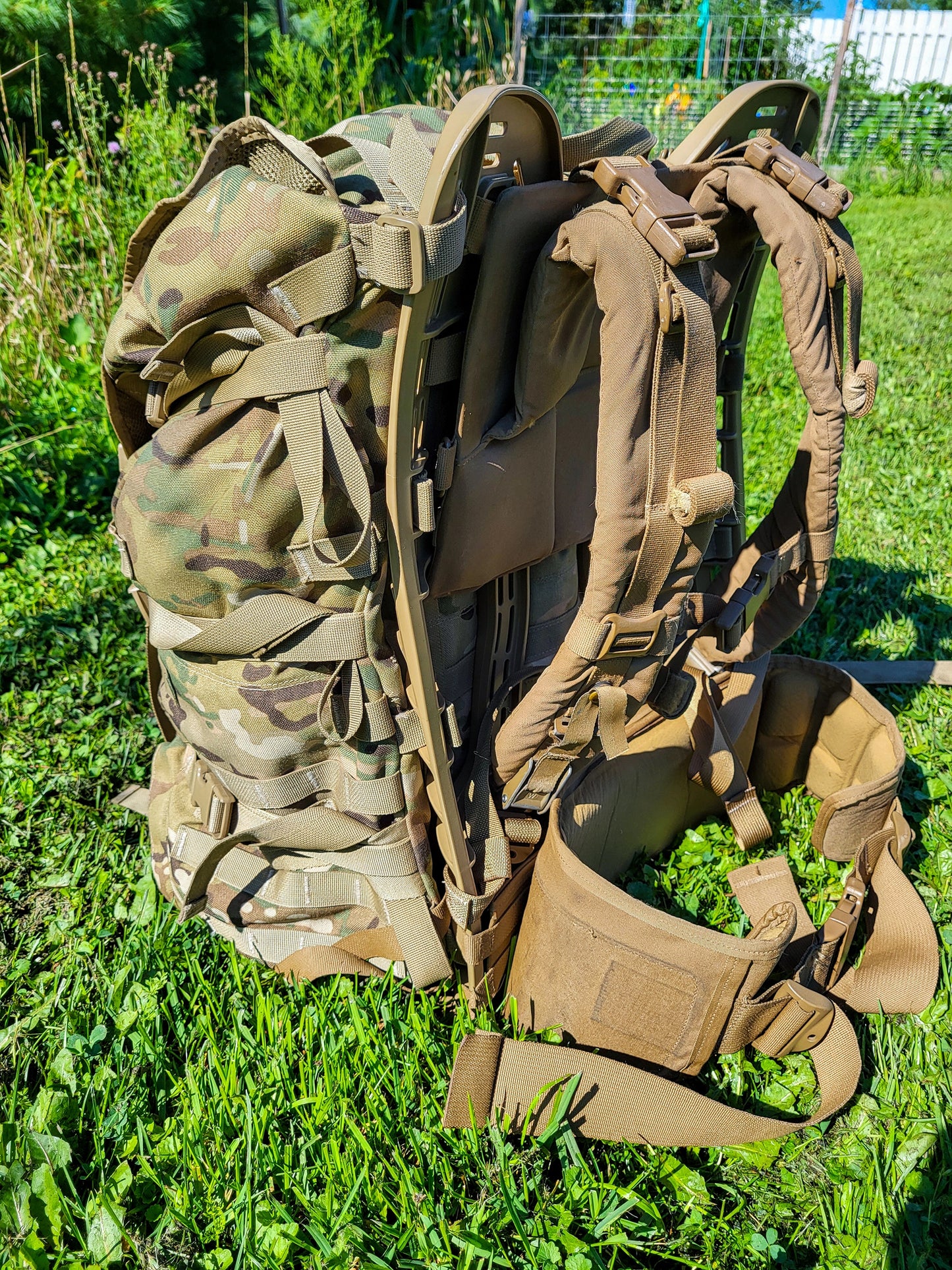 MARS (MOLLE II OCP Rucksack and frame with FILBE harness)