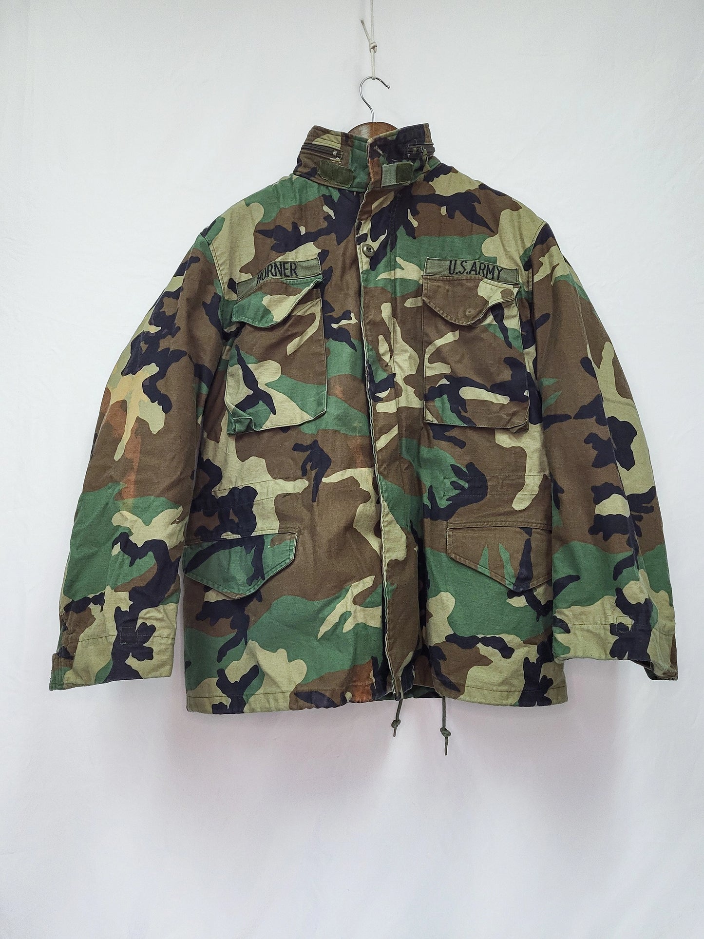 M81 Woodland M-65 combat jacket without liner