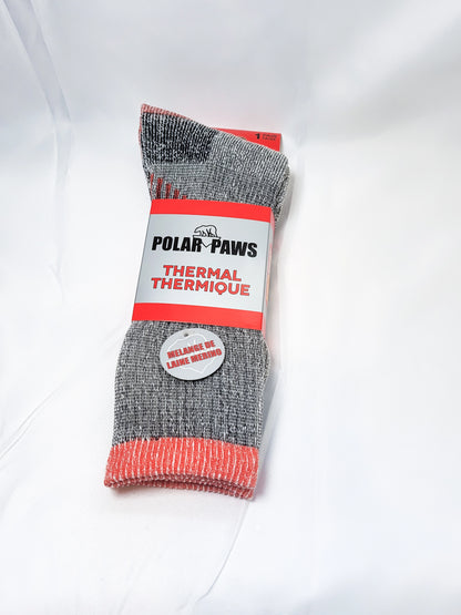 20% Merino Wool thermal sock, assorted colors