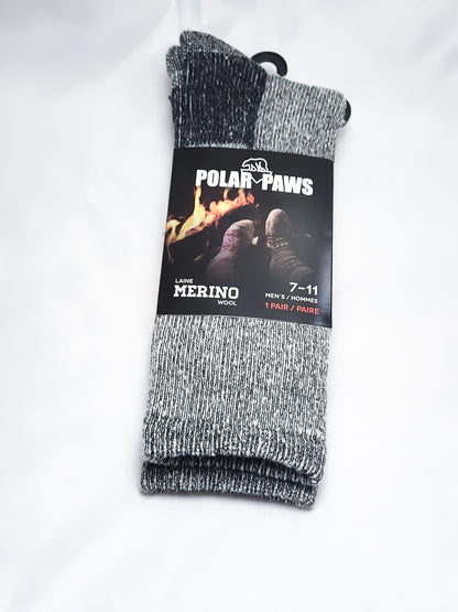 20% Merino Wool thermal sock, assorted colors