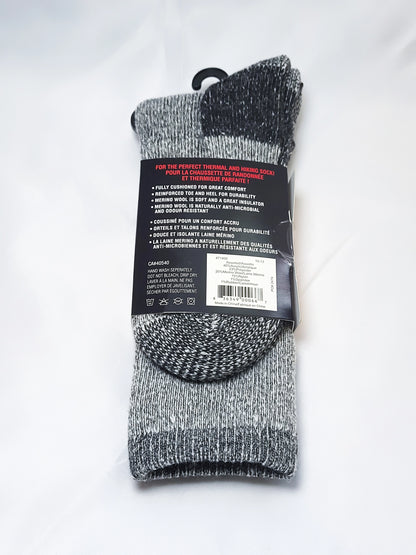 20% Merino Wool thermal sock, assorted colors