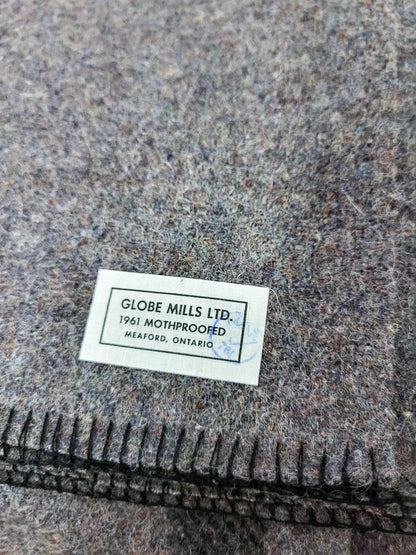 100% Wool Blanket, NOS, Emergency Health Services Canada stockpile