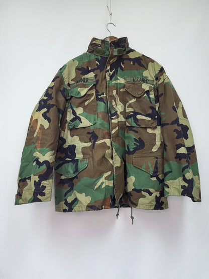 M81 Woodland M-65 combat jacket with liner