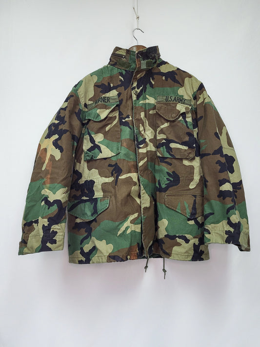 M81 Woodland M-65 combat jacket with liner