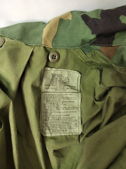 M81 Woodland M-65 combat jacket with liner